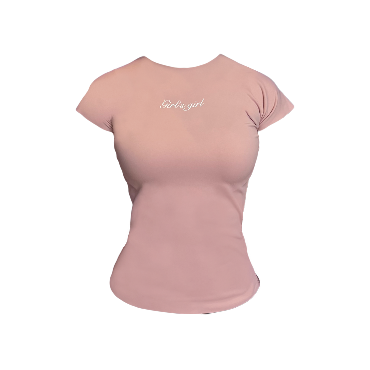 Girl'sGirl Blush Slimfit Short Sleeve Top