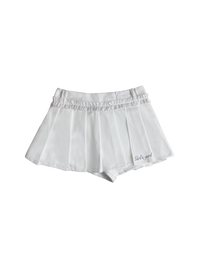 Girl'sGirl White Pleated Skirt