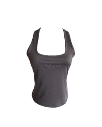 Girl'sGirl Grey Basic Tank Top