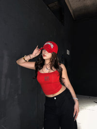 GG CNY Red Lucky Tile Babe Singlet