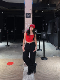 GG CNY Red Lucky Tile Babe Singlet