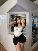 GG CNY White Lucky Tile Babe Singlet