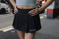 Girl'sGirl Blue Denim Flare Skirt