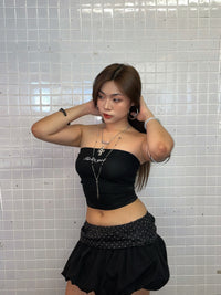 Girl'sGirl Black Classic Tube Top