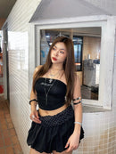 Girl'sGirl Black Classic Tube Top