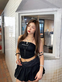 Girl'sGirl Black Classic Tube Top