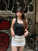 Girl'sGirl Black Basic Tank Top