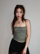 Olive Green Camisole Top