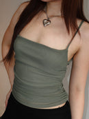 Olive Green Camisole Top