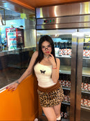 GG CNY White Butterfly Prosperity Singlet