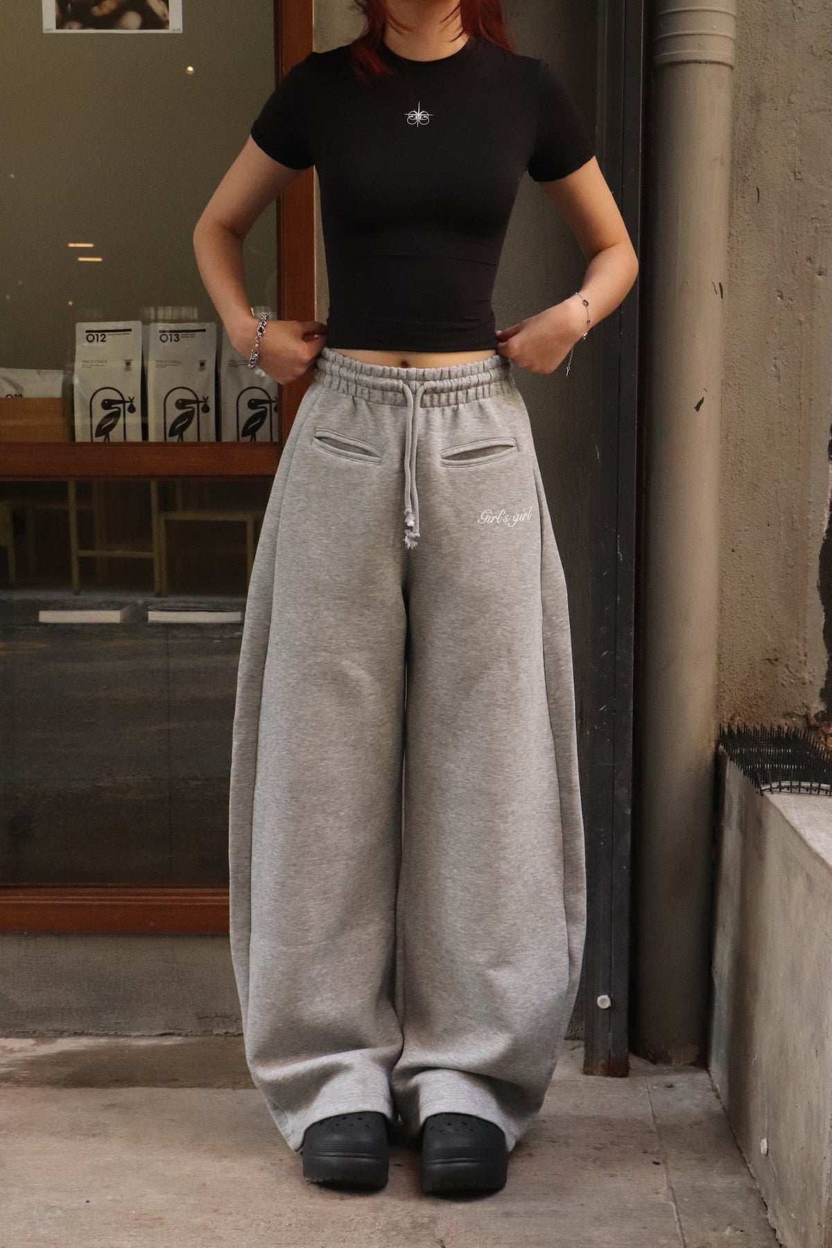 Girl'sGirl Grey Sweatpants