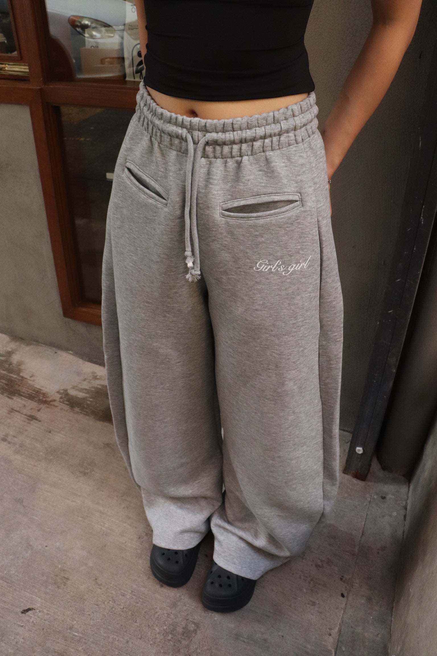 Girl'sGirl Grey Sweatpants