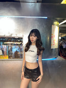 GG CNY White Fortune Ribbon Tee