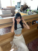 GG CNY Baby Blue Fortune Ribbon Tee