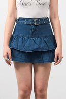 Girl'sGirl Denim Mini Skirt