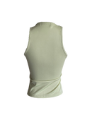 Girl'sGirl Olive Green Basic Tank Top