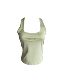Girl'sGirl Olive Green Basic Tank Top