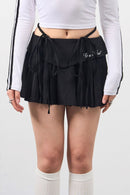 Girl'sGirl Rich Black Flare Skirt