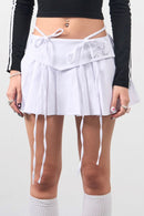 Girl'sGirl White Flare Skirt
