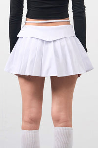 Girl'sGirl White Flare Skirt