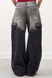 GG Black Baggy Pants