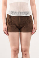 GG CNY Brown Short Pants