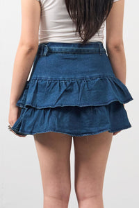 Girl'sGirl Denim Mini Skirt