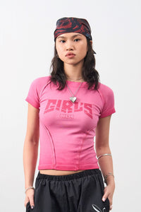 Girl'sGirl Hot Pink Basic Top