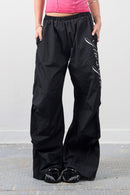 Girl'sGirl Classic Black Baggy pants