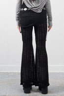Girl'sGirl Lace Wide-Leg Flared Pants