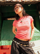 Girl'sGirl Hot Pink Basic Top