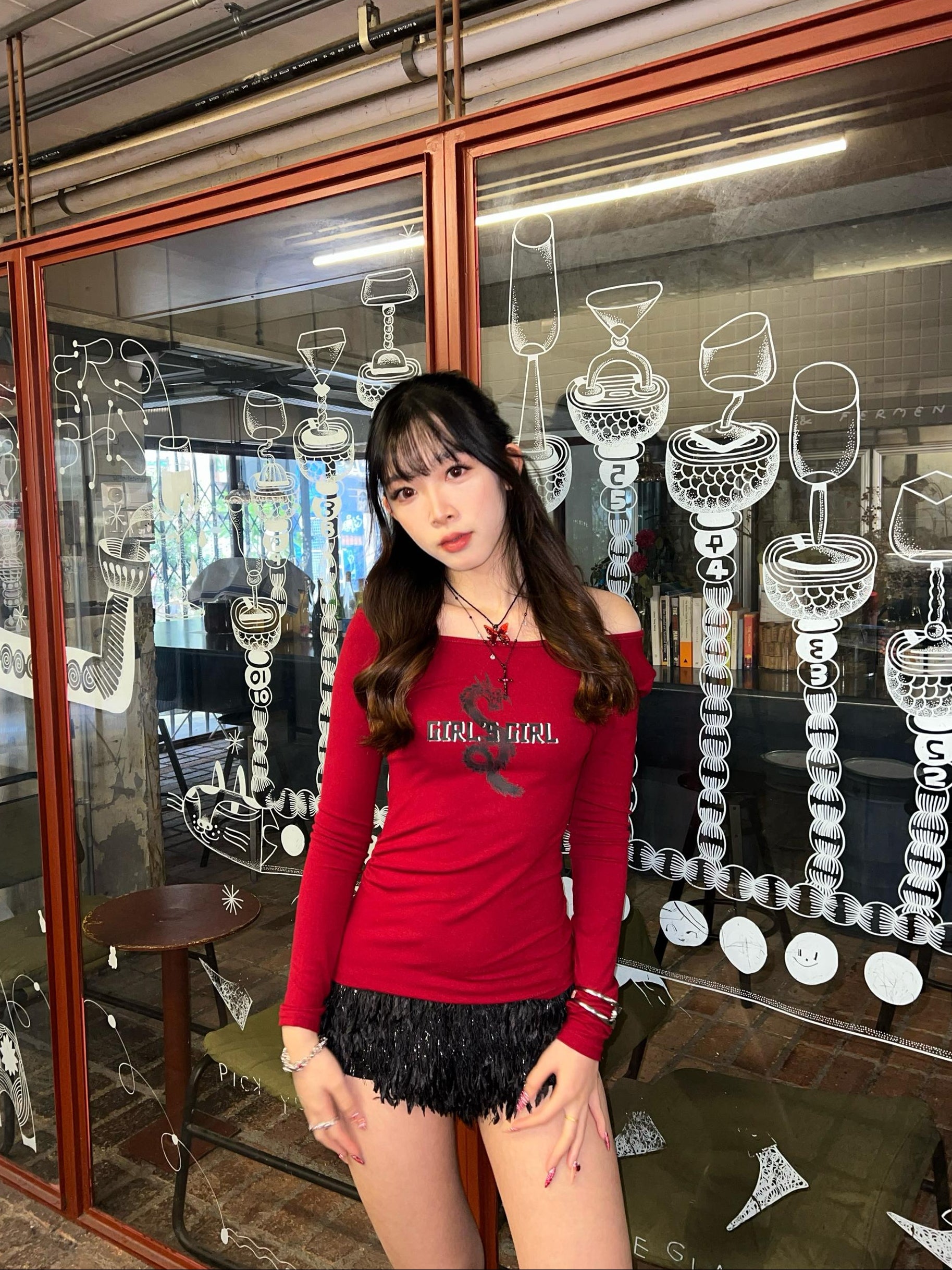 GG CNY Red Dragon Dynasty Long Sleeve