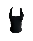Girl'sGirl Black Basic Tank Top