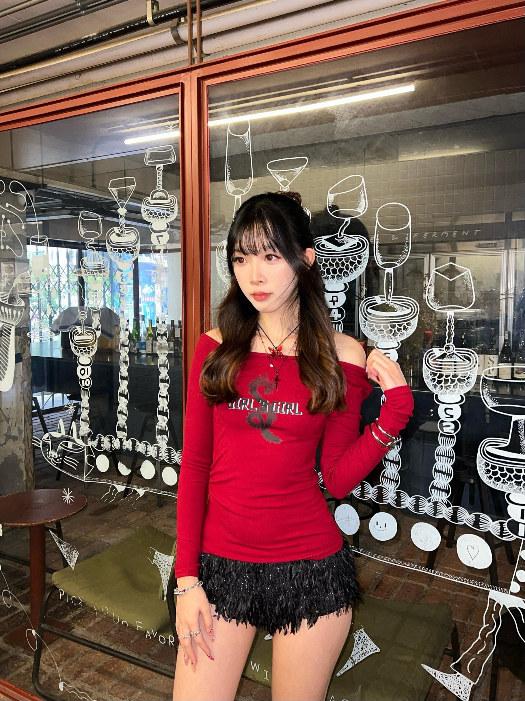 GG CNY Red Dragon Dynasty Long Sleeve