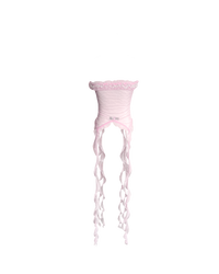 Light Pink Sheer Mesh Fairy Top