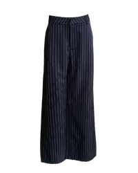 Siren Gaze Striped Print Flared Pants