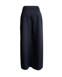 Siren Gaze Striped Print Flared Pants